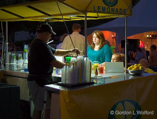 Festival Lemonade Stand_12849med.jpg - Photographed at Smiths Falls, Ontario, Canada.